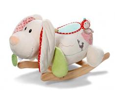 NICI 37443 - Coniglio a Dondolo, Grande, Multicolore