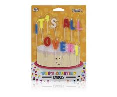 NPW torta di compleanno candele – Lost count cake decorazione celebrazione nazione