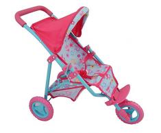 Dolls World 8190 3 Ruote Pieghevole Passeggino