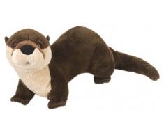 Wild Republic lontra fluviale, Cuddlekins coccolone Peluche, Regali per Bambini 30 cm, Multicolore, 10949