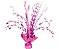 Amscan International 9901985 30 cm Rosa Brillante Spray centrotavola