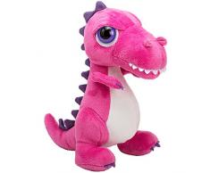 Suki Gifts 14369 - Peluche Dinosauro T-Rex, 22 cm, Rosa
