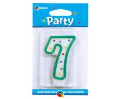 Pioneer Europe- Candela per Feste, Multicolore, 26584