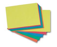 BCreativetolearn C122 - Carta Riciclata, Formato A3, 285 g/mq, 100 Fogli, Colori Assortiti