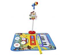 CLAUDIO REIG- Tappeto Batteria e Pianoforte Sport Micro, Multicolore (5519)