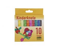 Idena – Kind erknete Secchio 24 aste + 9 Stampini 10 aste Multicolore