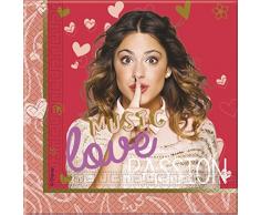 Tovaglioli Festa Violetta Passion