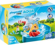 Playmobil-Ruota Acquatica con Giostrina Set da Gioco, Multicolore, dai 18 Mesi ai 4 Anni, 70268