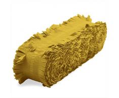 Ghirlanda di carta crespa dorata 6 o 24 metri - 24 metri