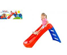 Palplay- Scivolo Richiudibile Junior, Colore Rosso/Blu, 907184