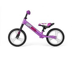Milly Mally - Bicicletta per bambini Speedway, 12, colore: Viola