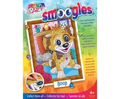 Sequin Art 8321816 - Set Completo con Immagine di Cane con Lustrini, Cornice in polistirolo, con Lustrini, Spille, Istruzioni per Il Fai da Te per Bambini dai 6 Anni in su, Multicolore