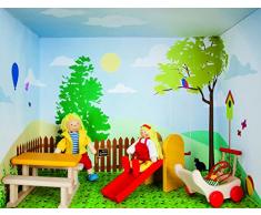 Rulke RULKE22881 Dollhouse su mensola Playground Toy