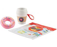 Fisher-Price - Colazione di Corsa Set di 3 Giochi Che Stimolano i Sensi per Intrattenere i Bambini, Giocattolo per Neonati 3+ Mesi, FGH85