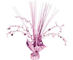 Amscan International 9901989 30 cm New Rosa Spray centrotavola