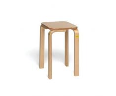Erzi- Sgabello Stool 45 in Legno di Betulla Sagomata, Multicolore, 50035