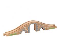 Giocattolo di Legno EverEarth Stone Bridge (3 Pezzi)