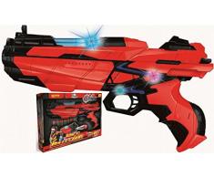 Villa- Soft Bullet Gun Pistola con Luci, Multicolore, 29 cm, 9930