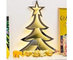 Lotti Albero Natale H60Cm in 48546, Multicolore, 8024199048546