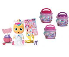 IMC Toys- Cry Babies Magic Tears Bambola in Casetta, Multicolore, 90309