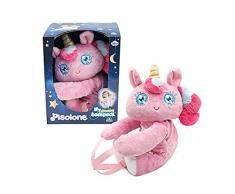Giochi Preziosi Pisolone - Zaino Peluche Notte (Assortimento Coniglio / Leone / Unicorno)
