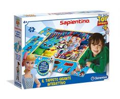 Clementoni- Sapientino Gigante Interattivo-Disney Toy Story 4, Tappeto Puzzle, Multicolore, 16234