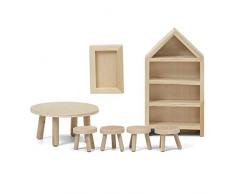 Lundby 60-9063-00 - Set per Sala da Pranzo Fai da Te, Multicolore