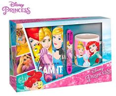 Kids Principesse Disney Diario + Penna + Tazza 34 x 23 cm, Multicolore (wd19339)