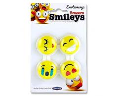 Premier Stationery, gomme da Cancellare per illuminare la Tua scrivania o Astuccio, Confezione da 4