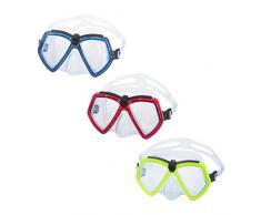 Bestway 93548 Fisher Price - Lettino gonfiabile per bambini, con proiettore LED, 132 x 76 x 46 cm, colore: Rosa