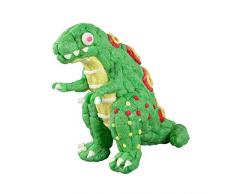 PlayMais 160617 - Set Fai da Te Dino, ca. 250 Classic e Un Modello in cartapesta, Multicolore