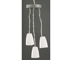 Kahlert Luce 19589 - Mini Doll Accessori - Lampadario 3 Pezzi LED 3,5 V
