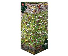Heye 29072, La Pazza Coppa del Mondo, Mordillo, Puzzle da 4000 pezzi
