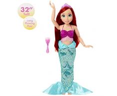 Disney Princess - Bambola Ariel 80 cm