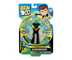 Giochi Preziosi Ben 10 Personaggio con Luci e Suoni, 18 cm, Diamante, BEN01300