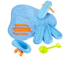 HABA 4882 - Parco Acquatico, Confezione di Base con Altalena con Conca Basculante