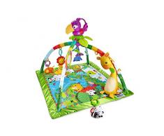 Fisher- Price Palestrina del Tucano con 3 Modi per Giocare, Musica, Luci e Suoni, Tappetino Lavabile, per Neonati dai 0+ Mesi, DFP08
