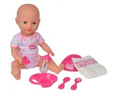 Simba 105032533 – New Born Baby, Baby Bambola, compresi Accessori
