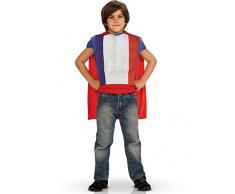 Alto Con Eroi Accappatoio Da Bambino, Motivo: Francia-7-9 Anni (M)