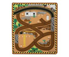 Melissa & Doug 19407 - Tappeto in Giro per il Cantiere, Multicolore
