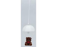 Kahlert Luce 10519 - Mini Doll Accessori - Lampada a Sospensione con Orso