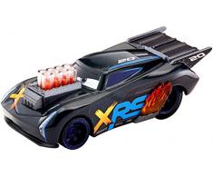 Disney Cars Drag Racing, Macchinina Jackson Storm Die Cast, Giocattolo per Bambini 3+ Anni, GFV36