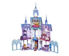 Disney Frozen 2 - Castello di Arendelle Deluxe con Luci, Terrazzo Mobile e Suoni Alto 1.5 m, Ispirato al Film Frozen 2