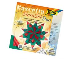 Folia, Set per Stella Fai da Te Bascetta, di Colore Blu, codice Articolo 836/3030