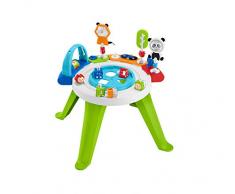 Fisher-Price Gira e Trova Centro 3-in-1 con Seggiolino Girevole e Aree di Attività Mobili, GGC60