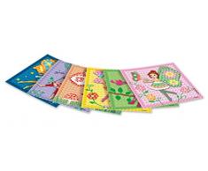 PlayMais 160278 – Card Set Mosaic Dream Fairy, Set Fai da Te