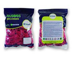 Globest - Palloncini per feste, colore: rosso (Festival 50130)