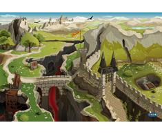 Tappeto da gioco medievale