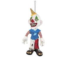 Boland 73025 - Statuetta Decorativa a Forma di Clown, 44 cm