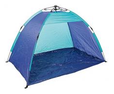 Idena 40065 - Tenda istantanea da spiaggia con sacca da trasporto, ca. 190 x 100 x 110 cm